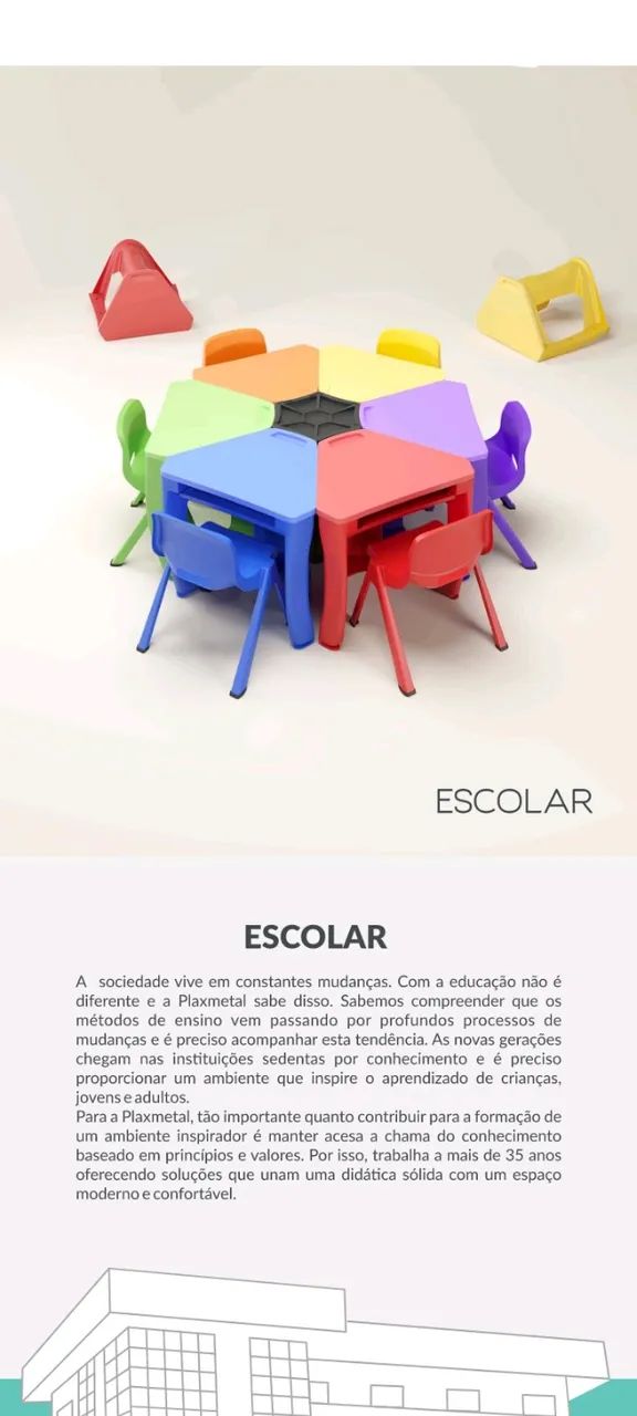 Móveis escolares  - Foto 4