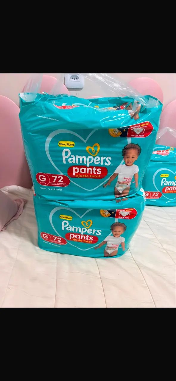 Fraldas Pampers 