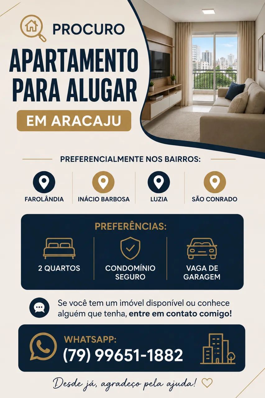 Procuro para alugar.