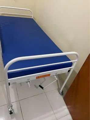Cama hospitalar 2 manivelas (NOVA) - Foto 2