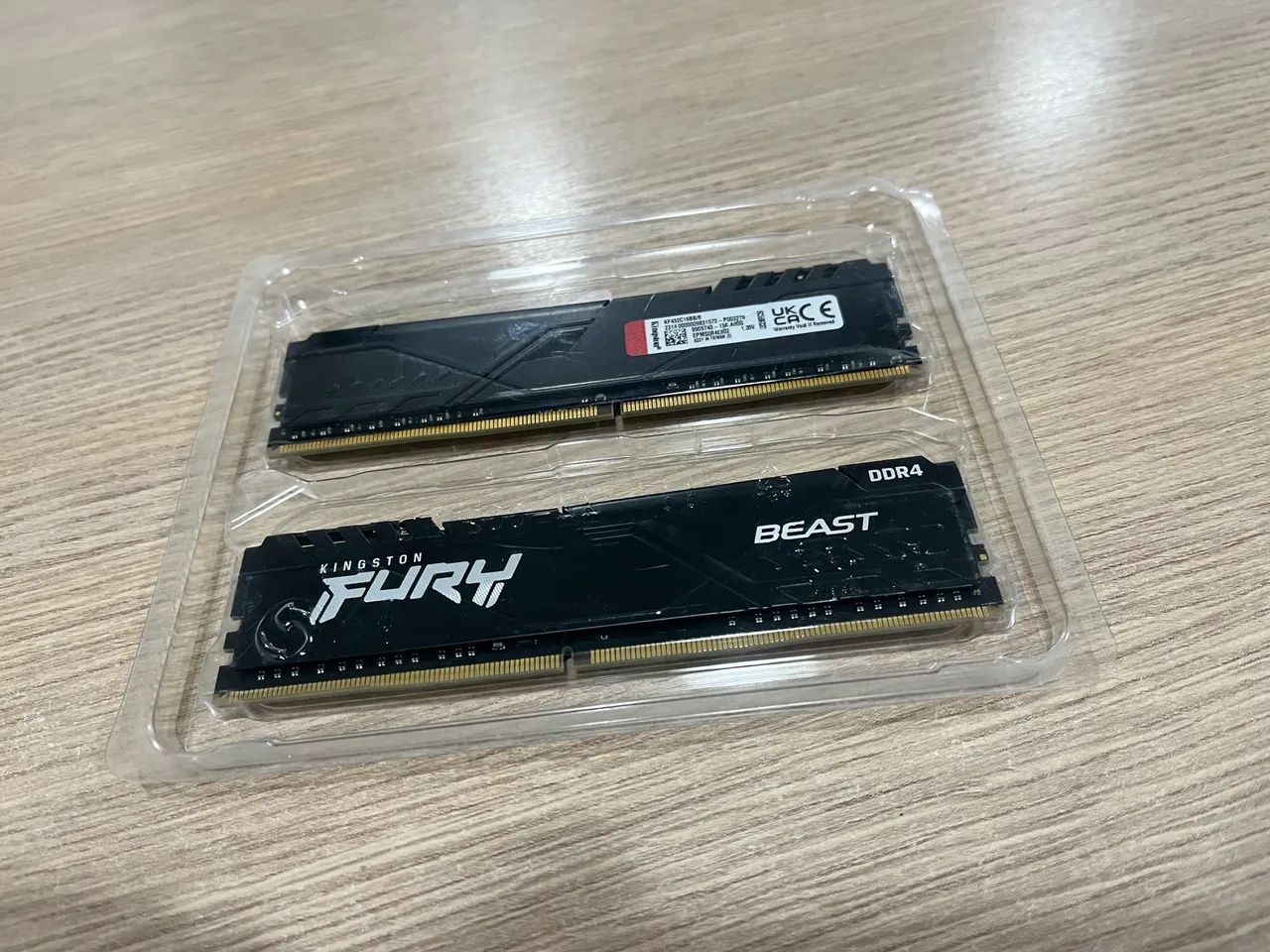 Memória ram Fury Beast