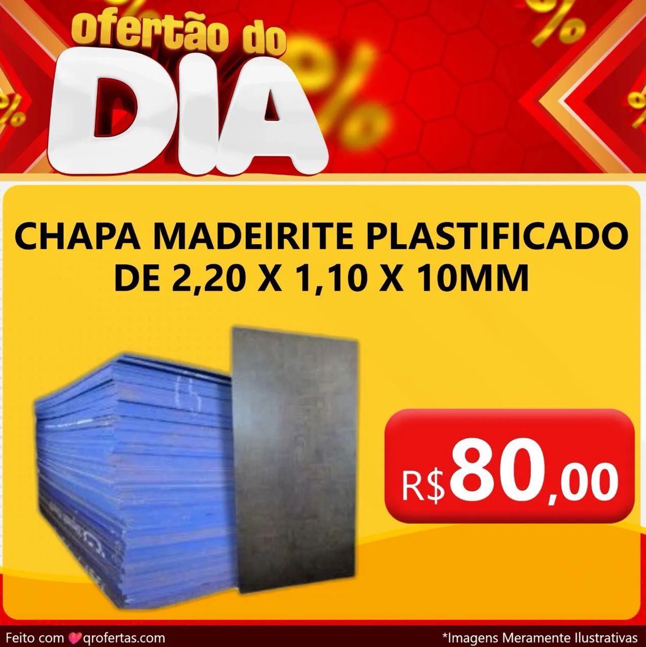 Madeirite Plastificado 