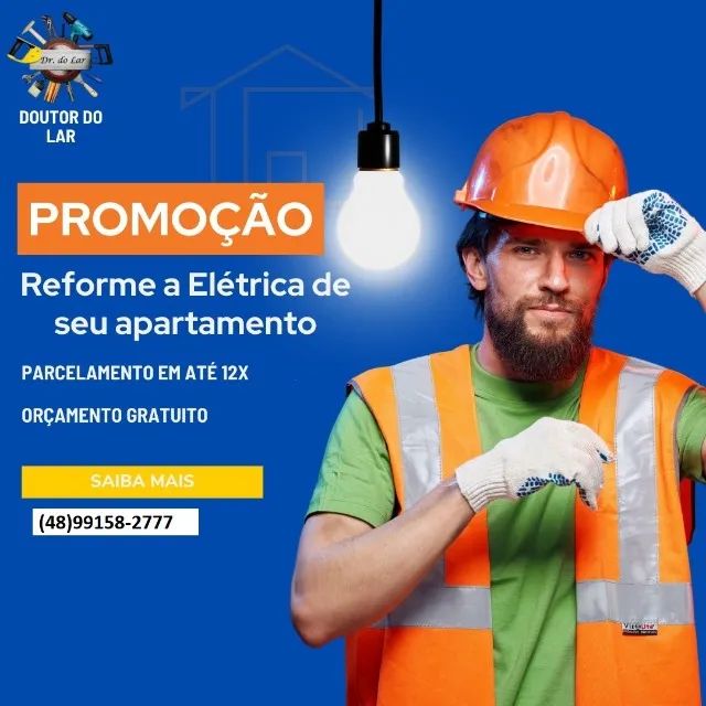 Eletricista reforma e reparos orçamento grátis  