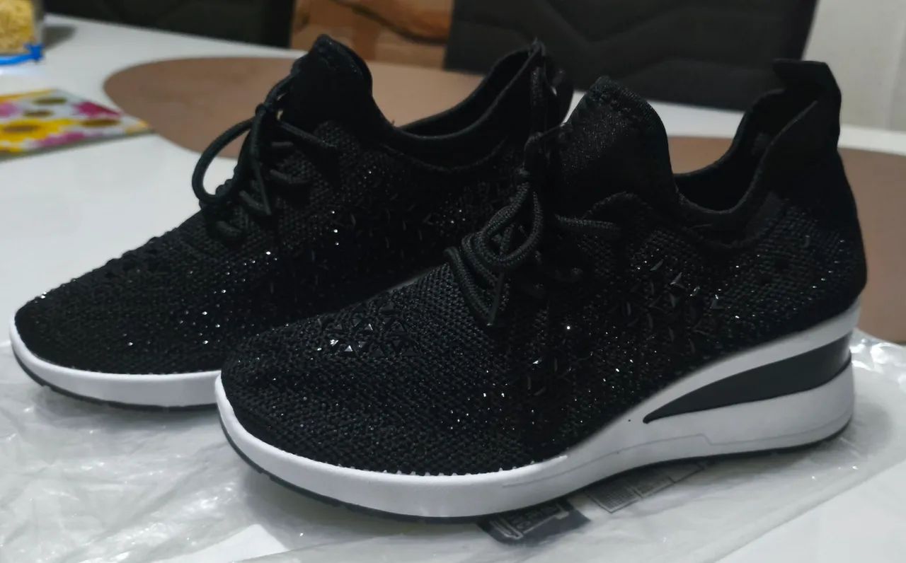 Tênis feminino strass.  - Foto 2