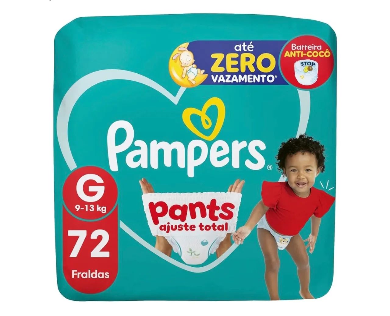 Fralda Pampers Ajuste Total G - Foto 2