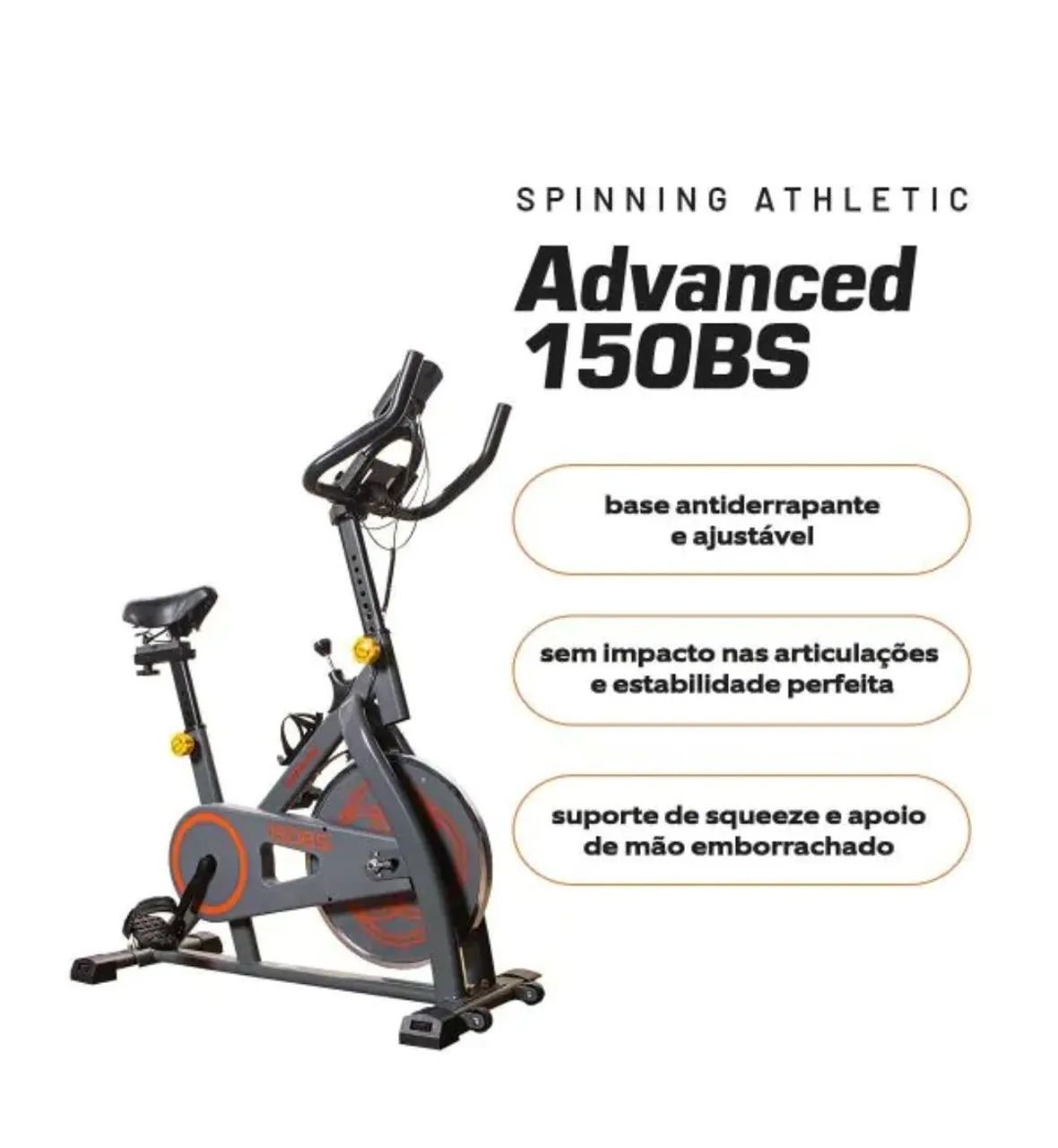Bicicleta ergométrica spinning Athletic