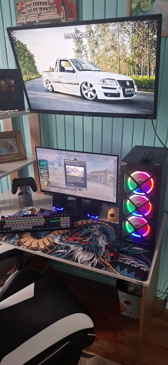 Pc gamer montado com Ryzen 5 5600gt 