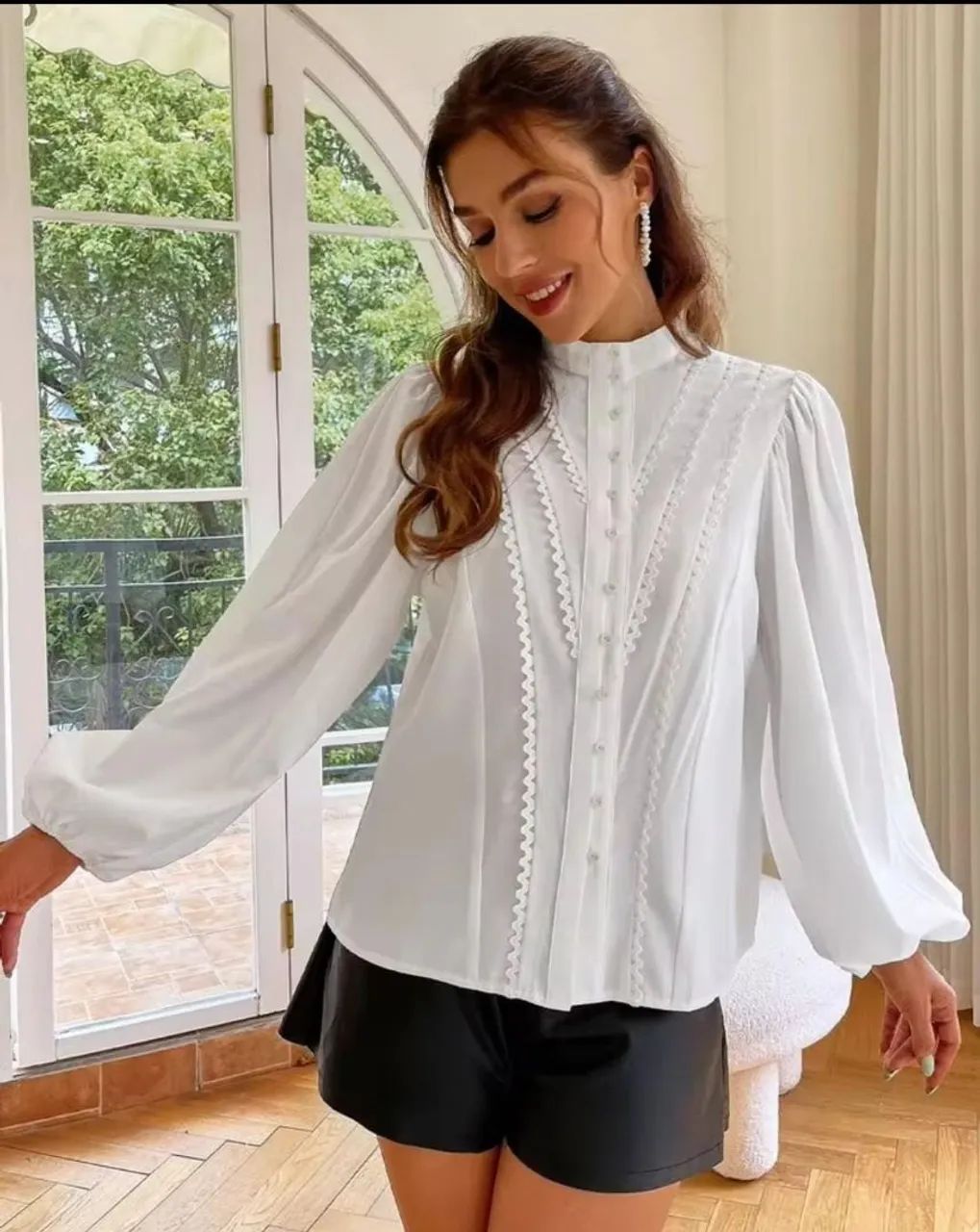 Blusa branca - Foto 4