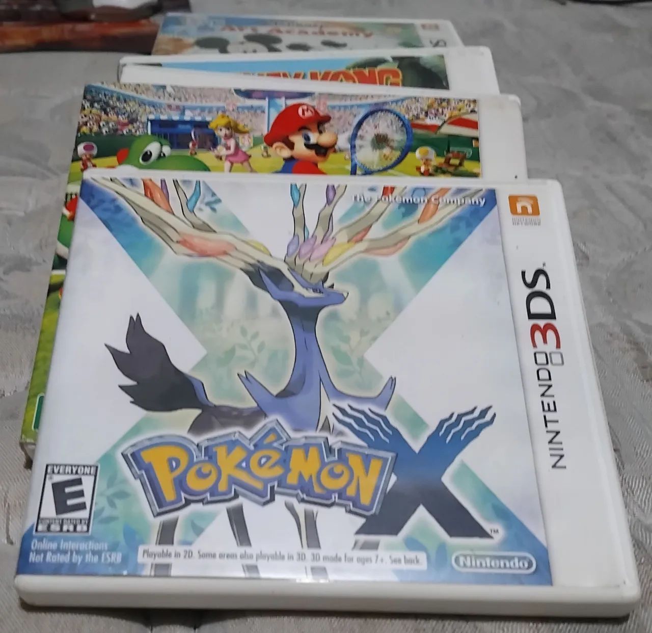 Pokemon x 3ds completo caixa e manual