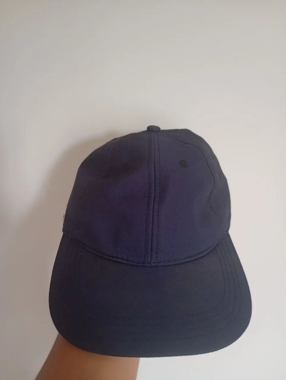 Boné Lacoste Original Azul Marinho Croc Lateral - Foto 2