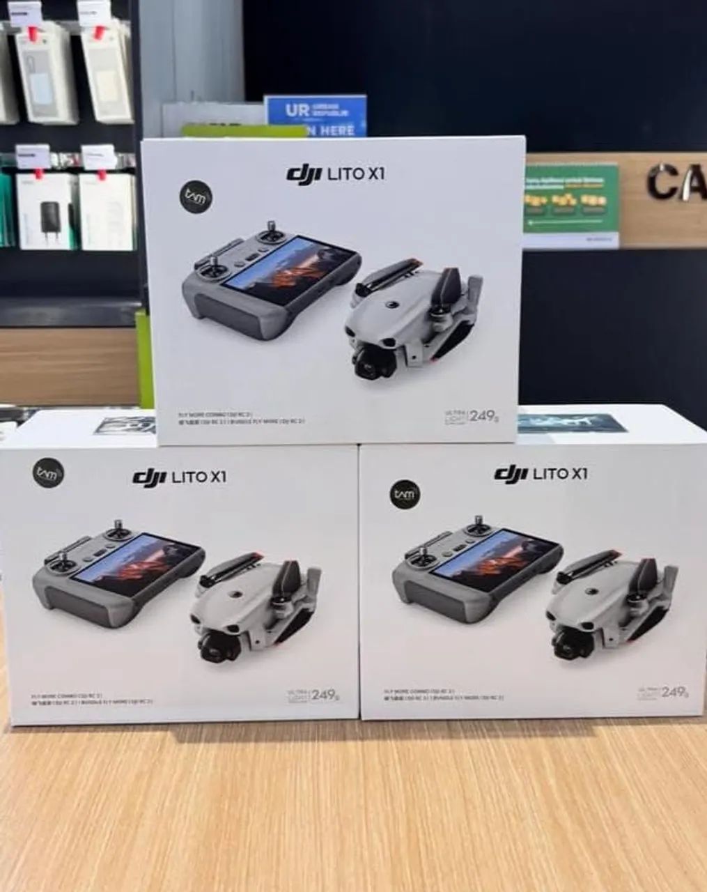Drone Lito x1 combo plus Novos lacrados 1 ano garantia  - Foto 3