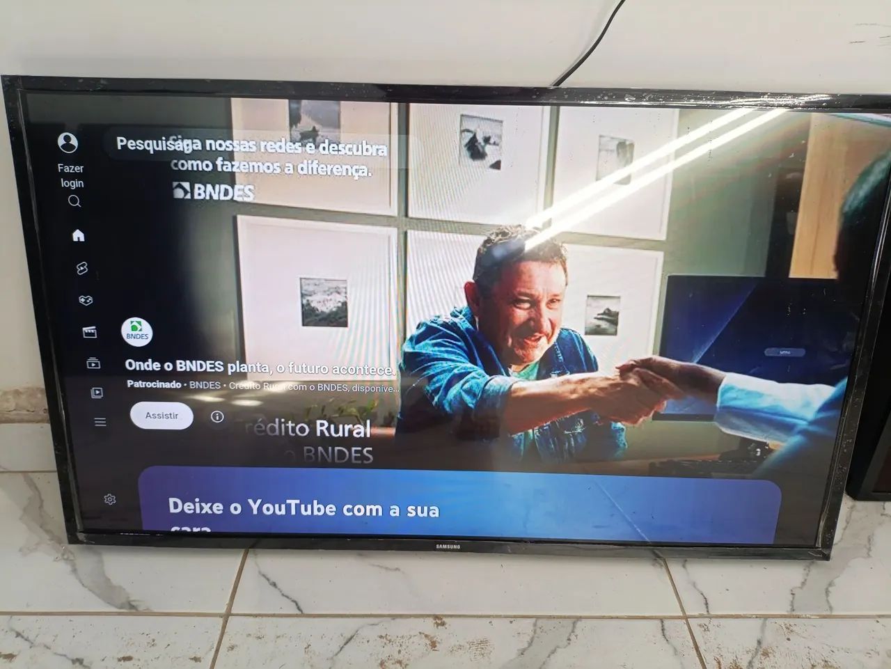 Tv 43 polegadas Samsung SMART YouTube e muito mais