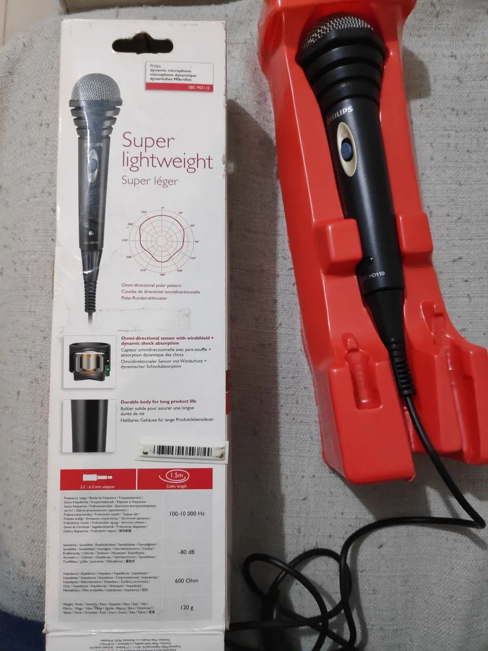 Microfone phipips SBC MD110 - Foto 2