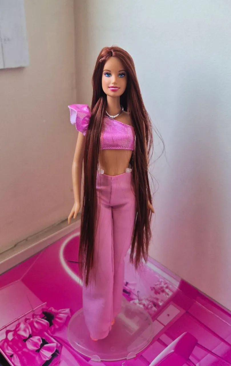 Barbie Rapunzel custom (sobre encomenda)  - Foto 4