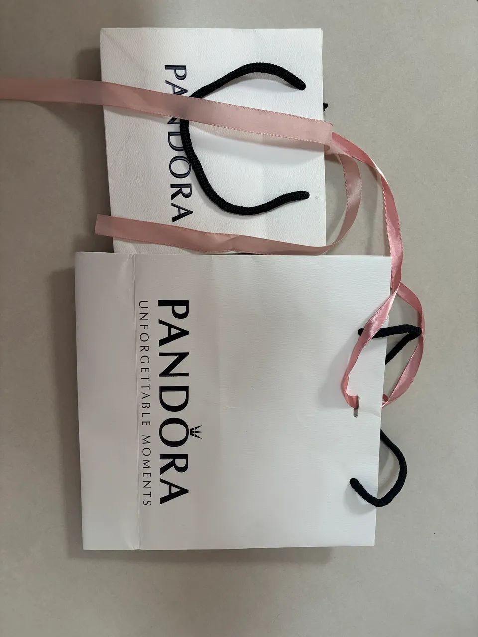 Kit 2 sacolas da Pandora originais  - Foto 3
