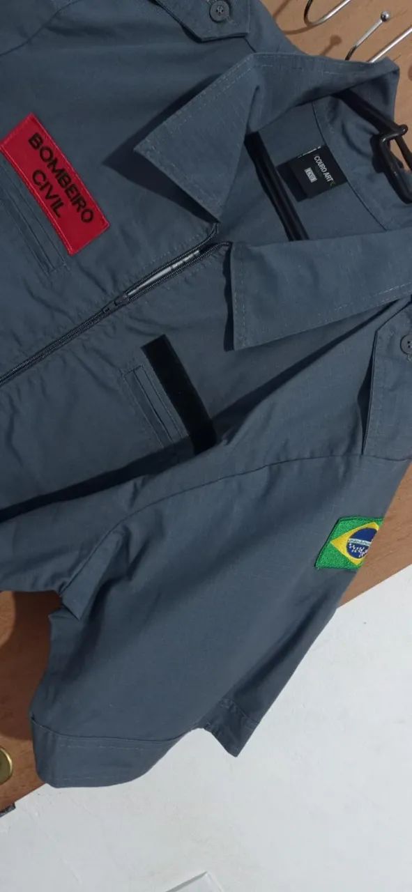 Gondola+Bota+Camisa bombeiro civil - Foto 2