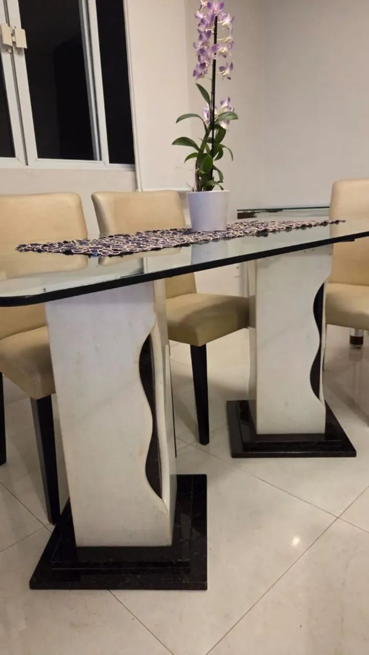 Mesa de jantar com 6 cadeiras - Foto 4