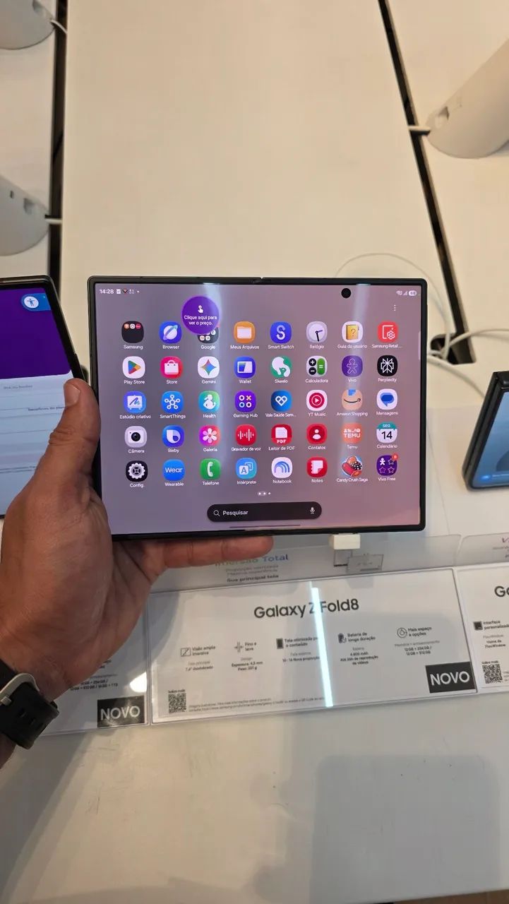 Galaxy Zfold 8 512gb LACRADO! - Foto 2
