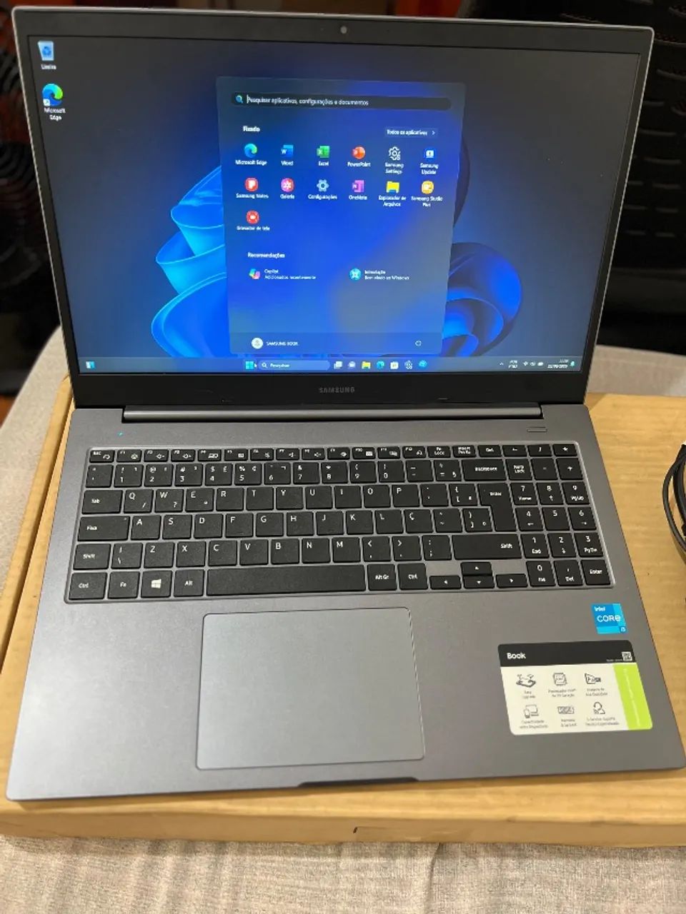 Notebook Samsung Galaxy Book MUITO NOVO!! - Foto 3