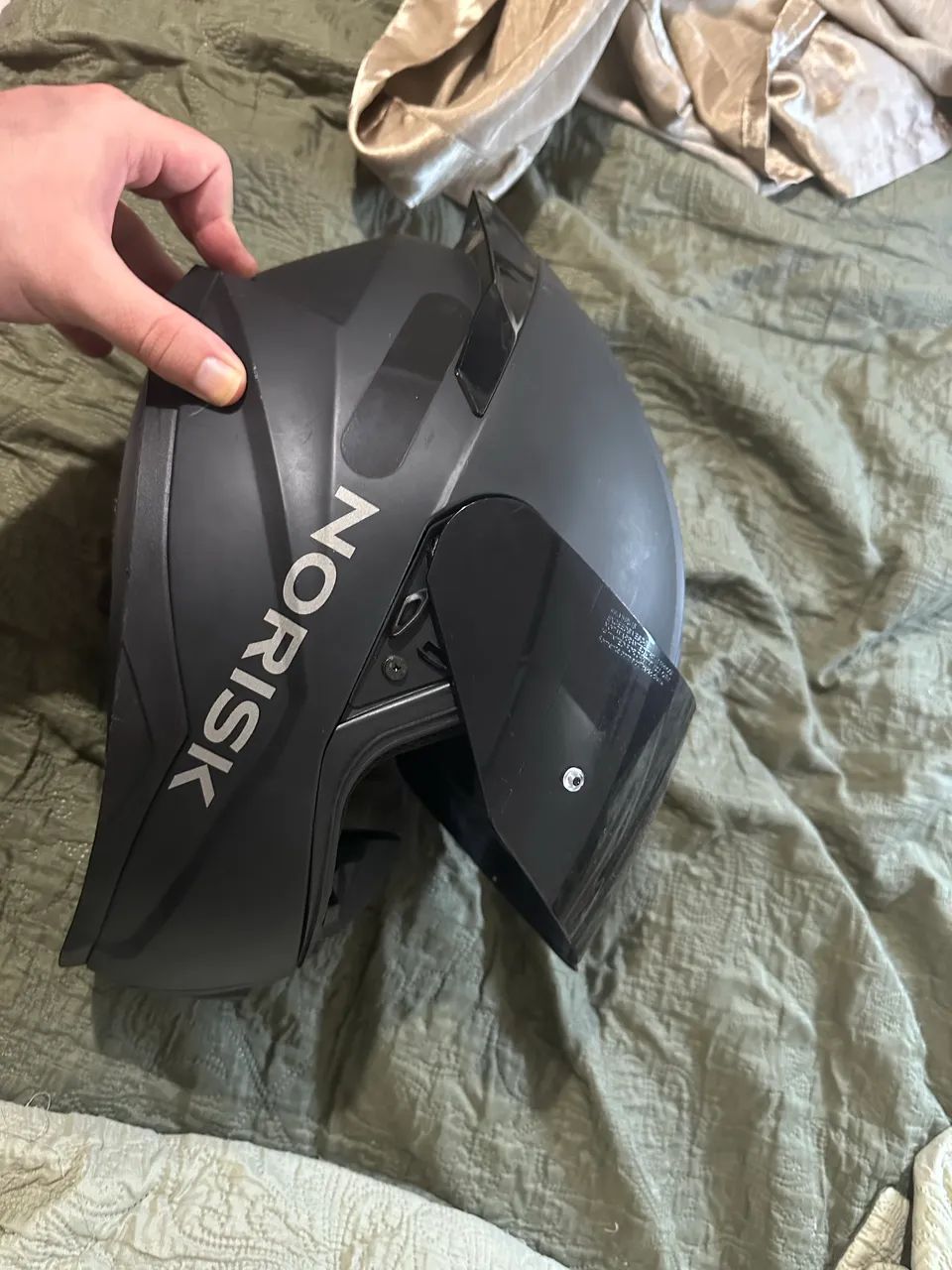 Capacete norisk preto  - Foto 4