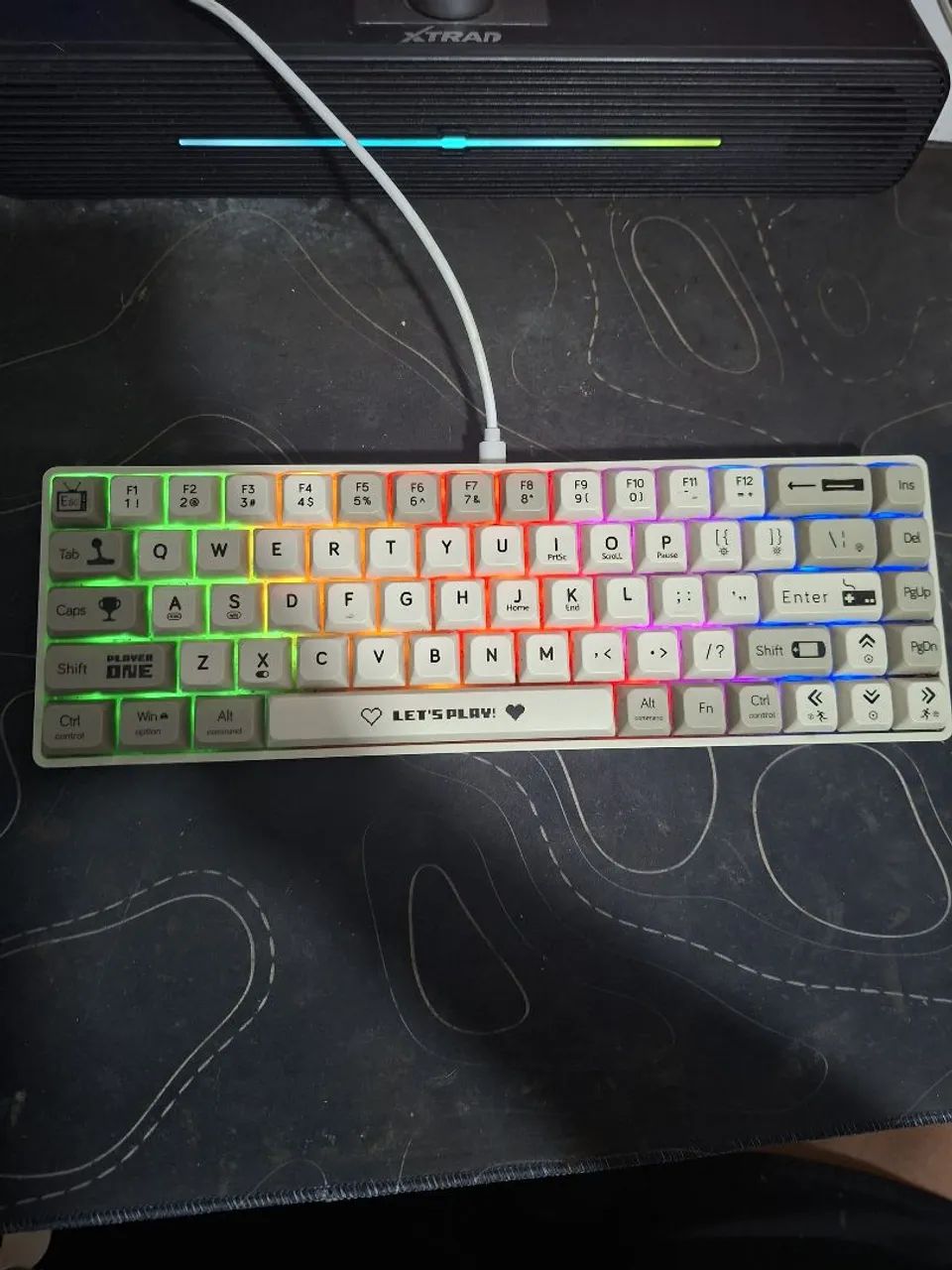 Teclado mecânico AK680 - Foto 2