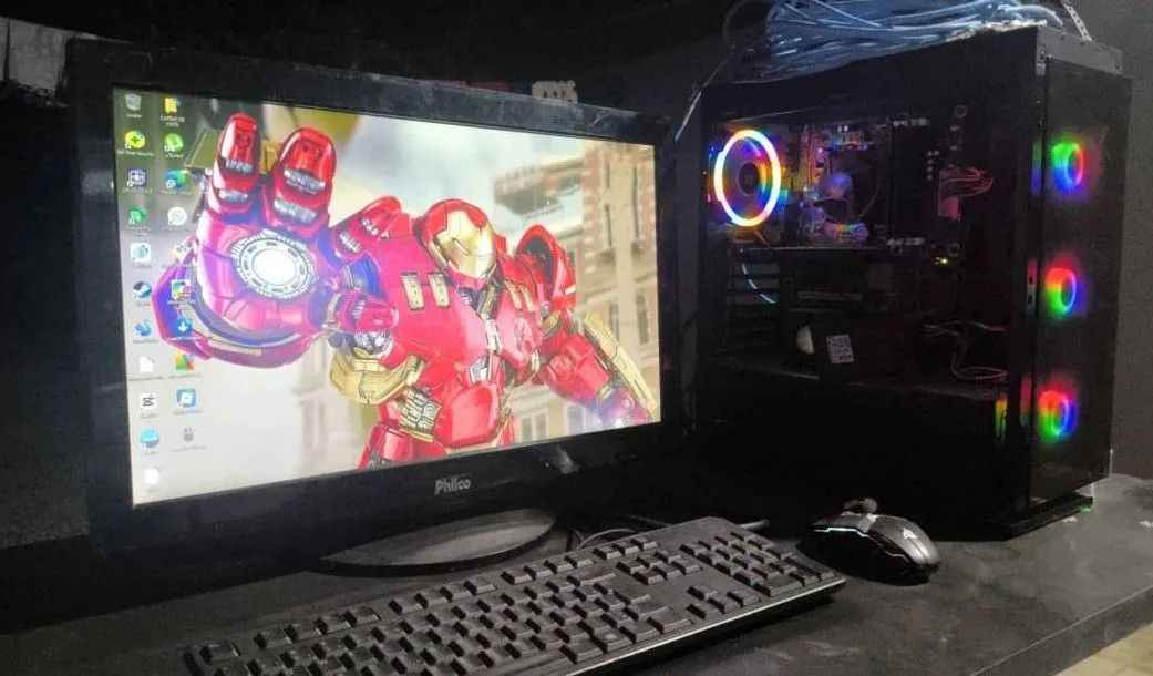 Pc semi Gamer jogos leves