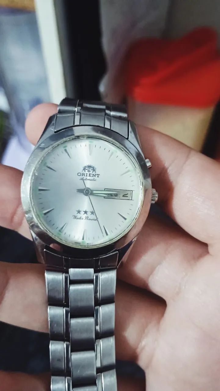 Relógio Orient 3 Estrelas Automático Original - Usado - Foto 3