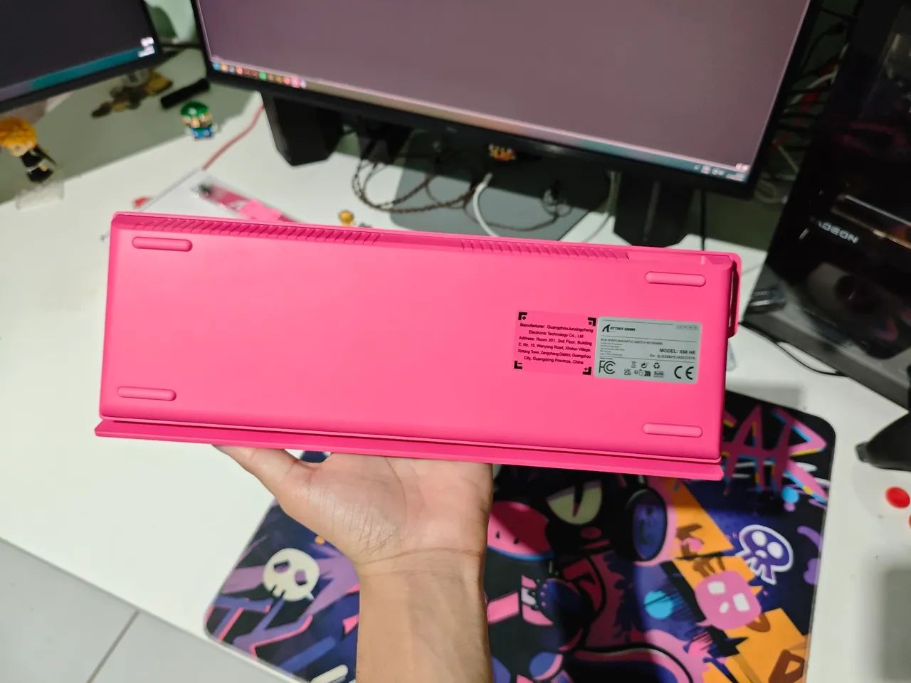 TECLADO MAGNÉTICO ATTACK SHARK X68 HE - Foto 5