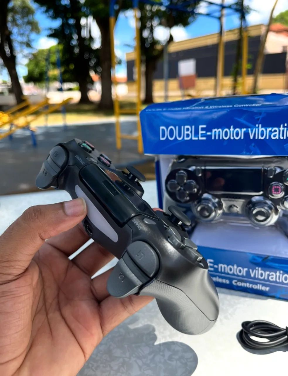 Controle Sem Fio Compatível com PS4 | Bluetooth | PC, Celular e Smart TV | Crowley - Foto 2