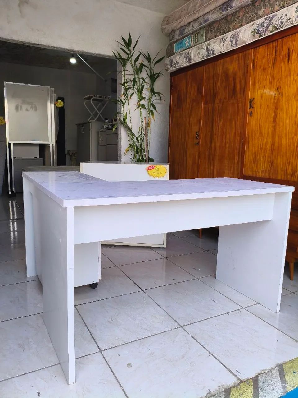 Mesa de escritório L - Foto 2