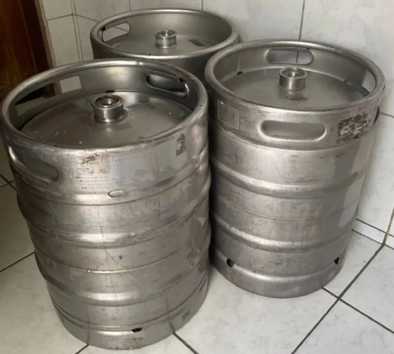 Barril de chopp inox 50 litros 