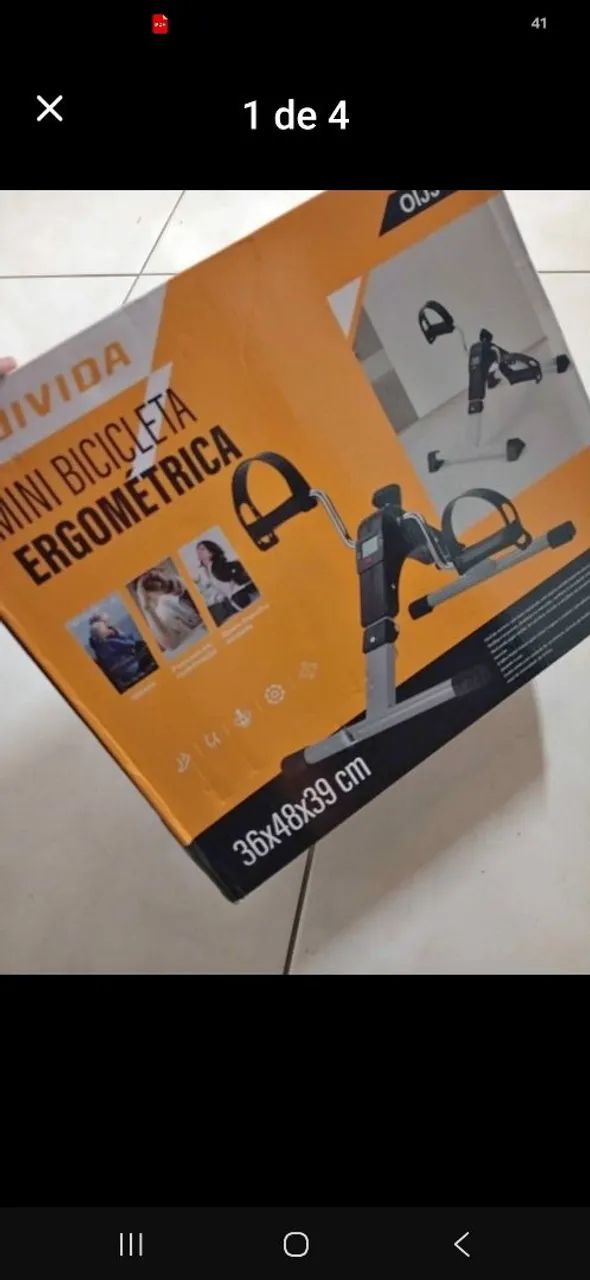Mini bicicleta ergometrica zap * 