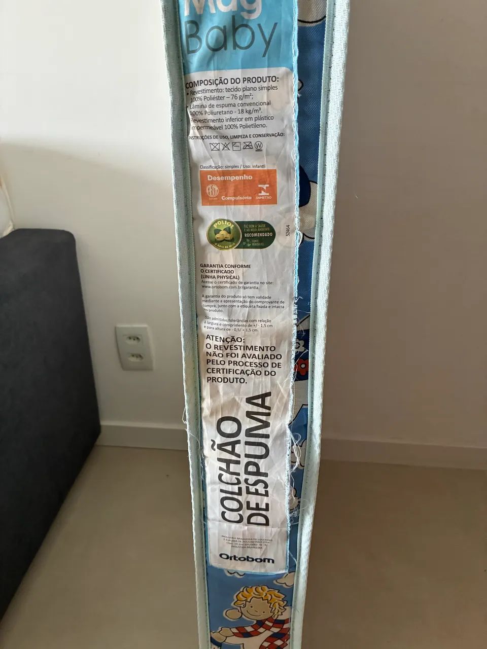 Colchão ortobom baby - Foto 3