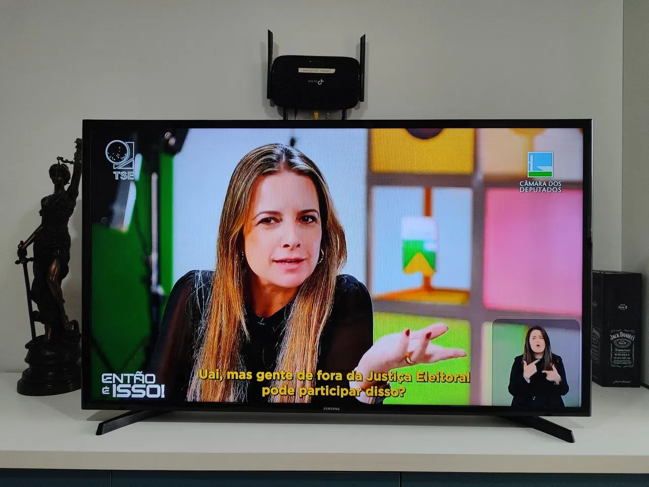 SMART TV SAMSUNG 43? FULL HD - IMPECÁVEL - Foto 2