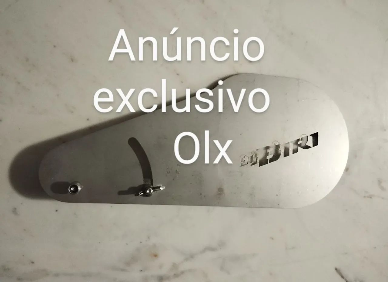 Leme auxiliar em inox para caiaque milha náutica 