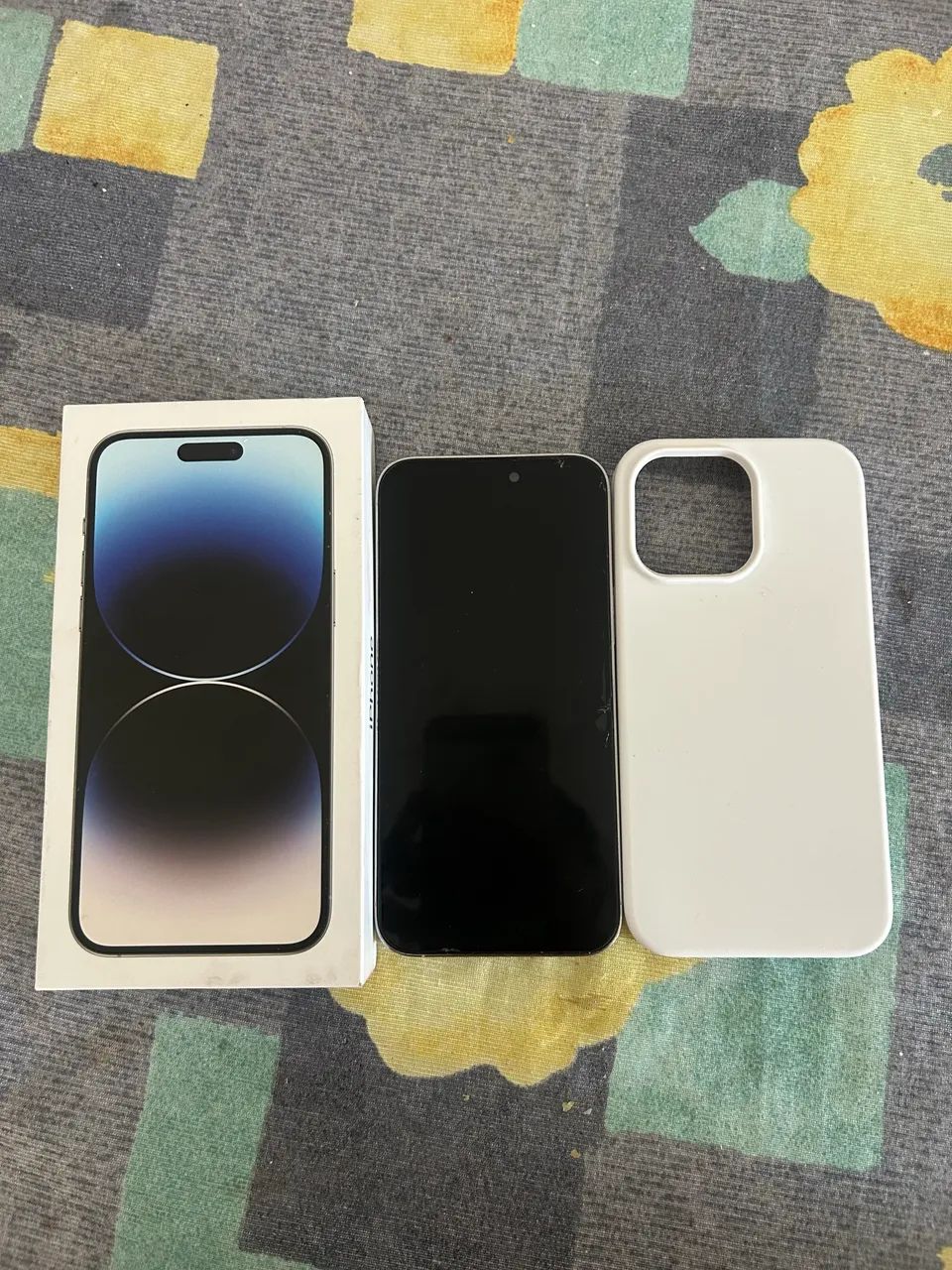 IPHONE 14 PRO MAX 256 BRANCO TODO ORIGINAL 