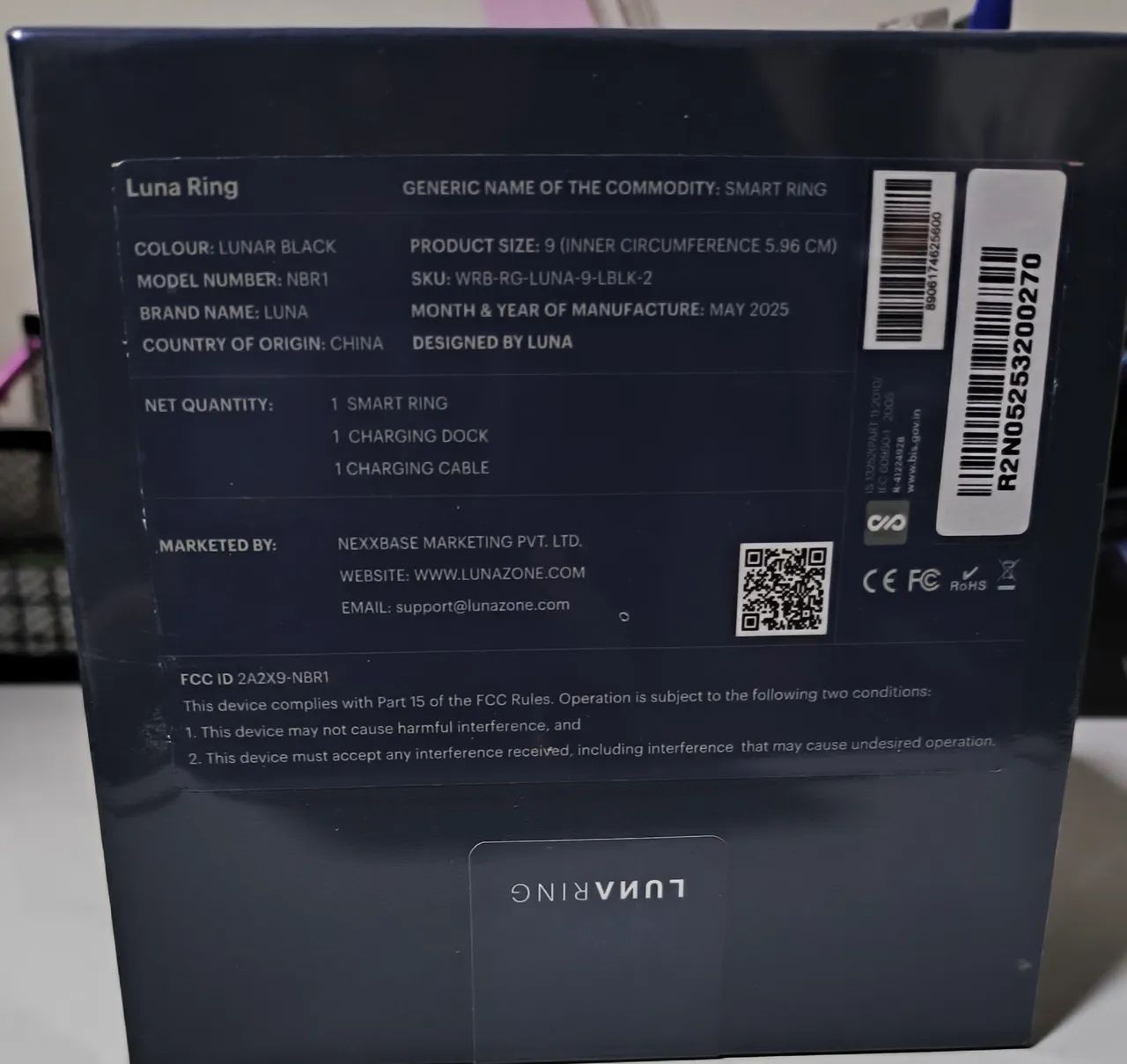 Luna Ring Gen 2 - Anel inteligente de última geração  - Foto 2