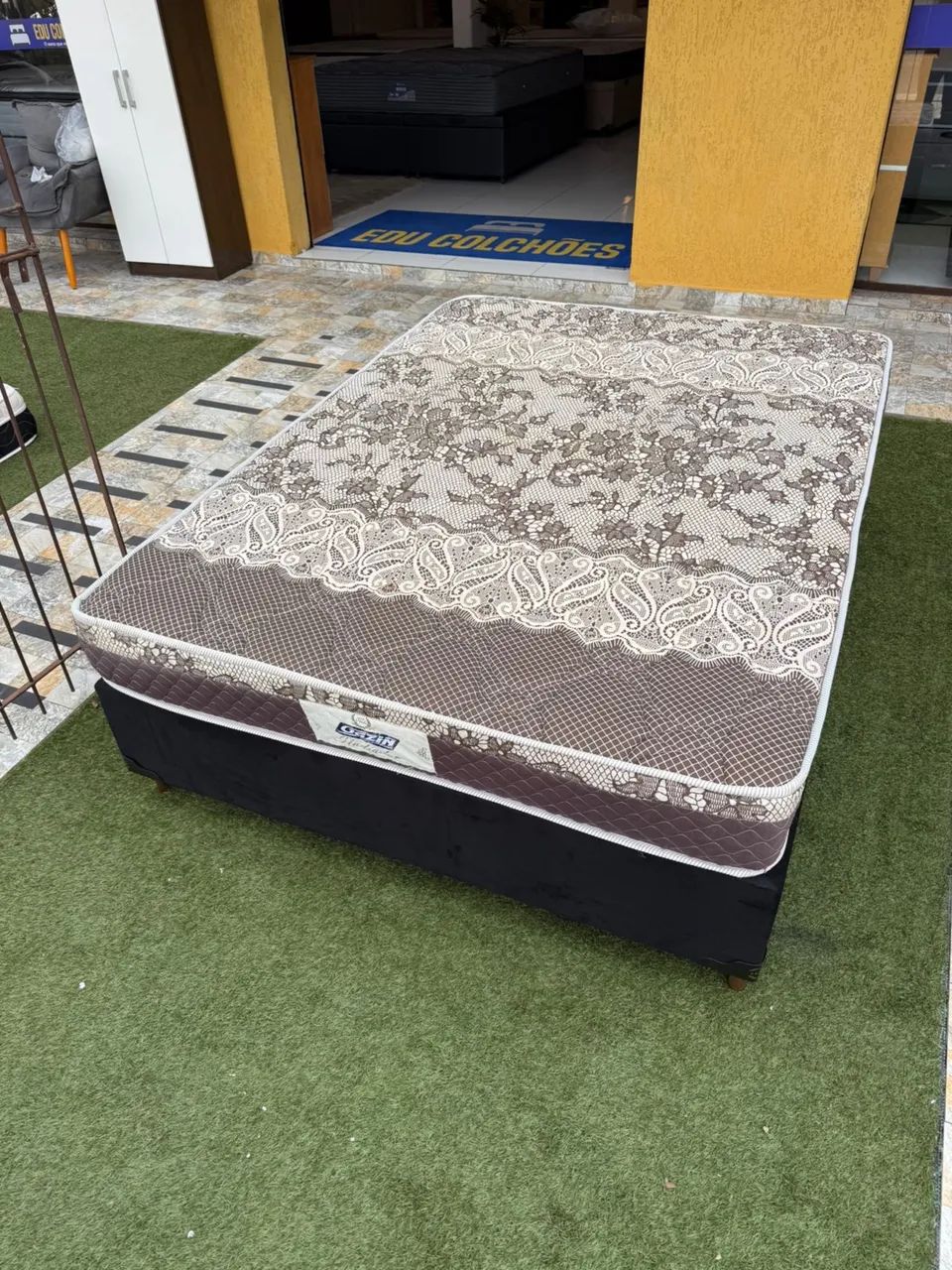Cama Box casal completa - ENTREGA HOJE  - Foto 4