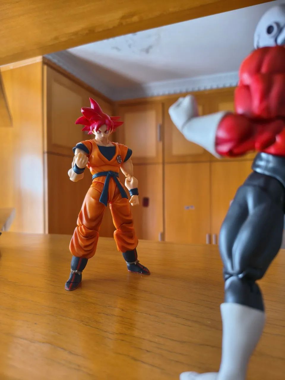 Pack 2 em 1! Goku blue 2.0 + Head god Sh figuarts! - Foto 2