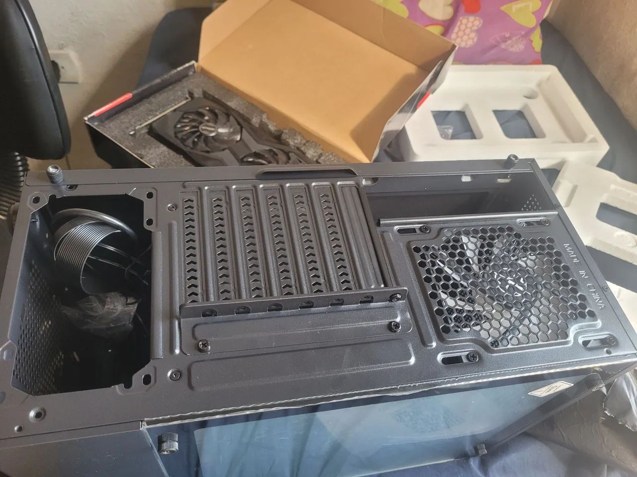 Gabinete com 3 fans e sem fonte  - Foto 5