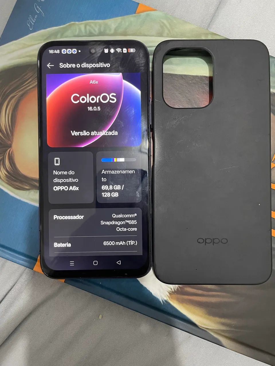 Oppo A6x 128 gigas - Foto 4