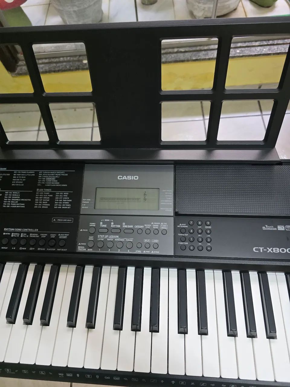 Teclado casio CT-X800 completo.  - Foto 5