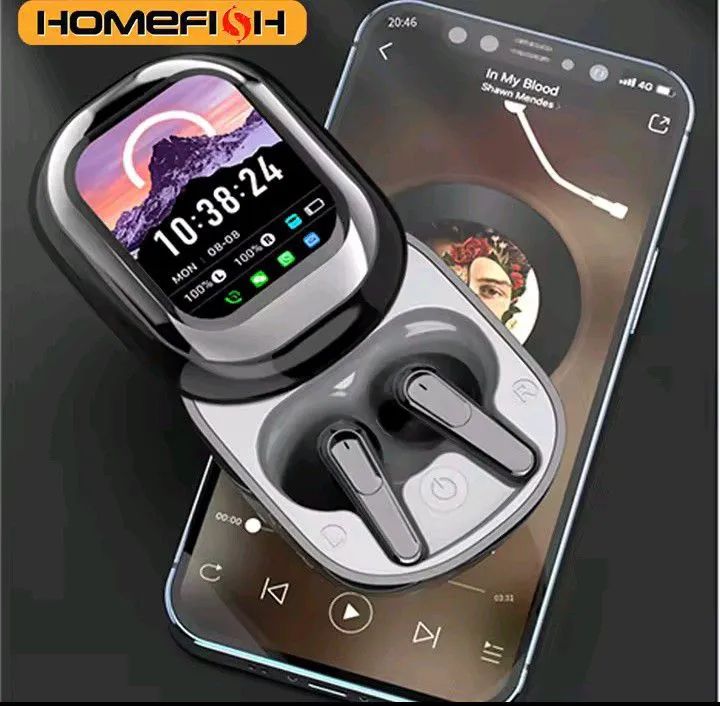 Fone bluetooth Premium SE-ONE com Case de Tela Colorida  - Foto 2