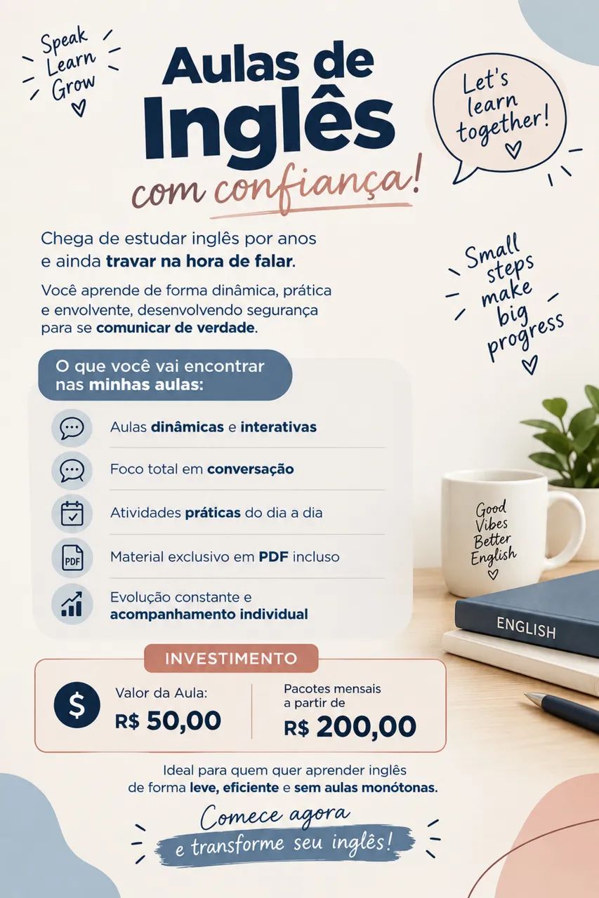 Aulas de inglês 