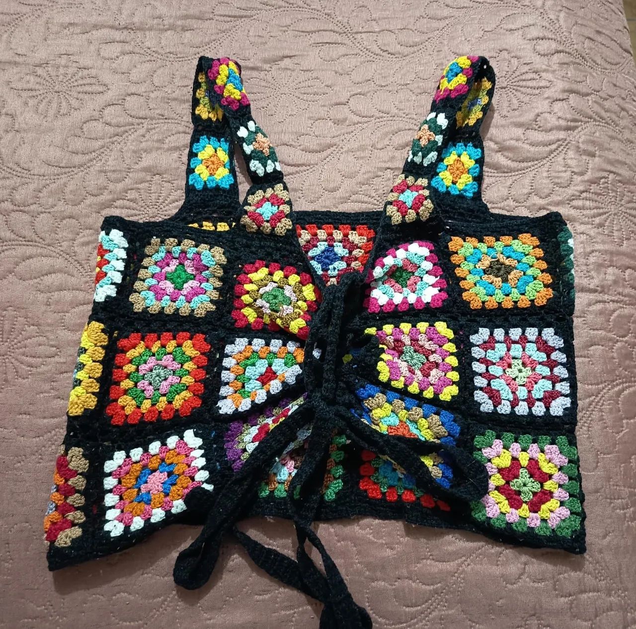 Cropped crochê