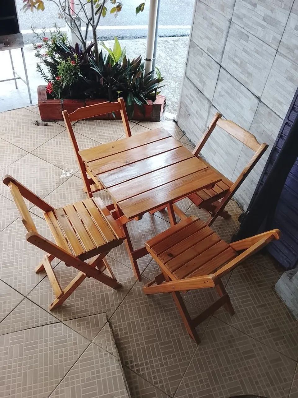 Mesas e cadeiras dobráveis  - Foto 2