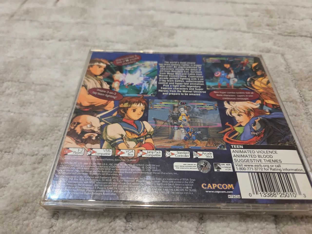 Marvel vs Capcom 2 - Sega Dreamcast - Foto 4