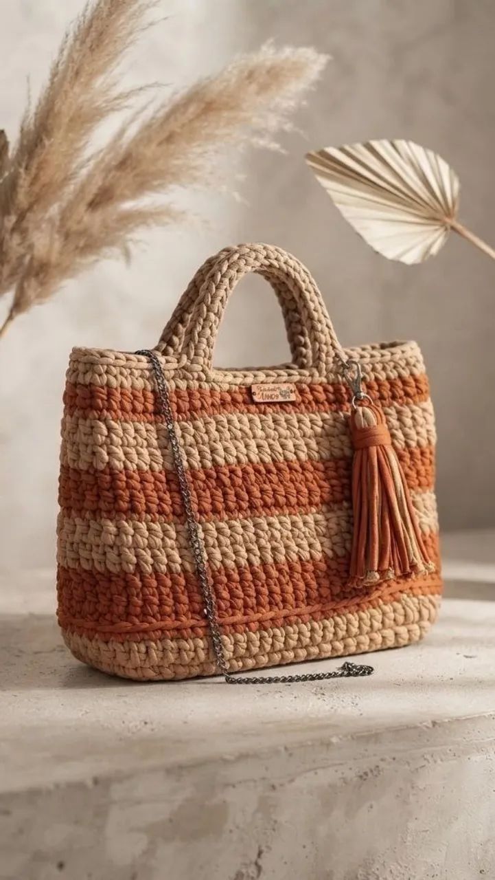 Bolsa de crochê  - Foto 2