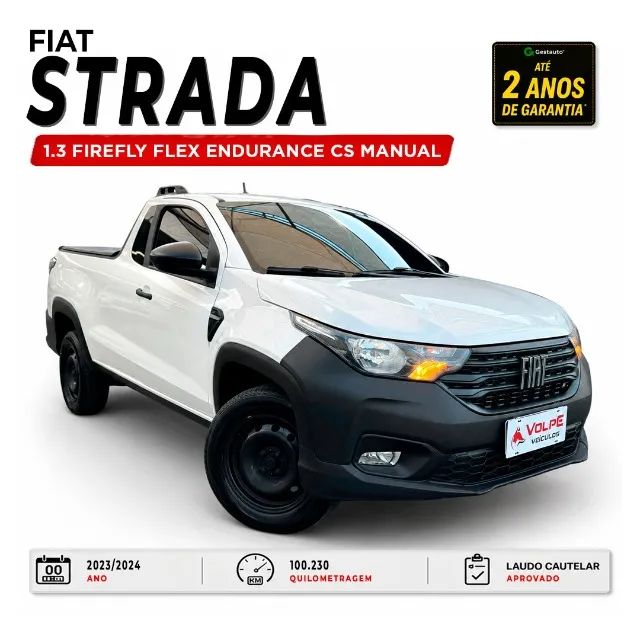 Fiat Strada Endurance 1.3 Flex 8V CS 2024 - Foto 2