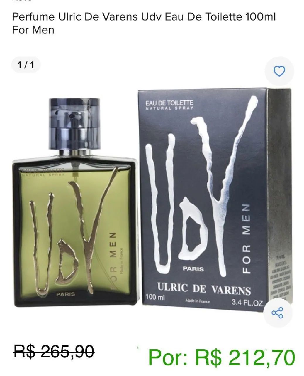 Perfume NOVO 